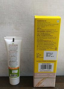 Mamaearth Sunscreen &amp; Daily Glow Face Cream