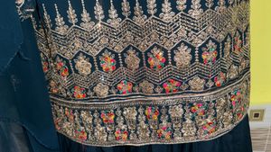 Elegant Embroidered Sharara Suit