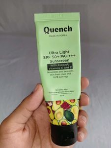 🔆Quench Ultra Light SPF 50+, PA++++ Sunscreen