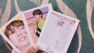 Bts V 3 Photocards