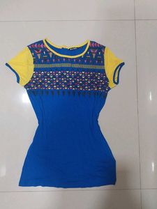 Abstract Printed Top