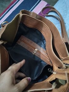 Stylish Brown Tote Bag