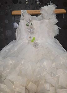 A Premium HEAVY FLARED Baby Girl Party Frock