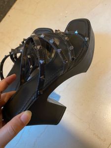 Y2k Date 💕Westside Studded Platform Heels