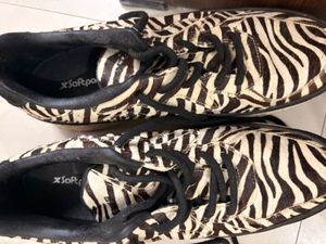 Zebra Print Sneakers