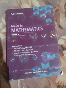 R.D. Sharma Class X Mathematics MCQ Book