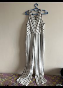 Striped Black And White Jumpsuit From Madame