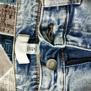 Faded Blue Skinny Jeans