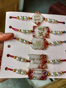 Rakhi Set for Brother| Handmade Personalized Name