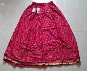 2pure cotton Kurti + 2 long skirts combo🌷