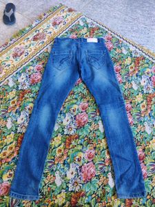 Slim Fit Blue Denim Jeans