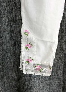 White Kurta Set