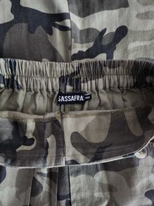Camo Midi Skirt