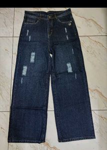 Wide Leg  Jeans