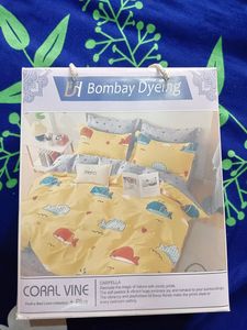 Bombay Dyeing Double Bedsheet - King Size
