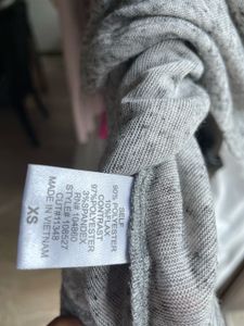 Gray Tank Top with Pocket Detail