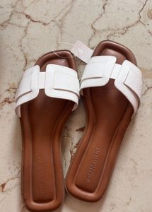 White Primark Flats