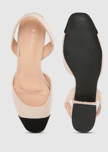 Chanel Inspired Captoe Sling backs