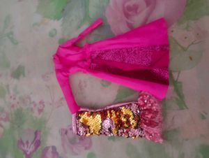 Six Pieces Doll Clothes Bundle