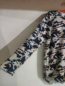 Cool Camo Print T-Shirt