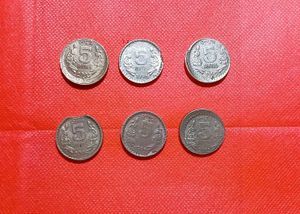 5 Rs Error Coins