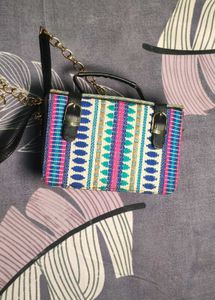 Classy handmade sling bag