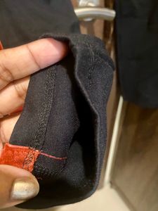 M&amp;S  Jeggings With Velvet Design