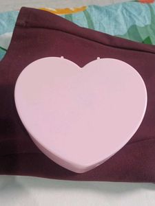 Pink Heart Jewelry Box