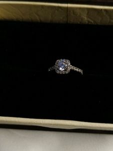Clara 925 Silver Solitaire Ring