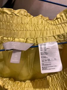 H&M Silk Skirt