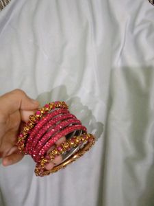Pink Bangles Set That Goes With All The Outfits ✨✨