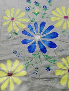 Hand Painted Unstitched Suit