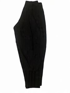 Pleated Black Palazzos