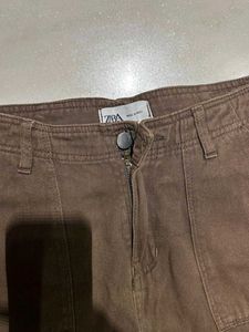 Brown Cargo Pant