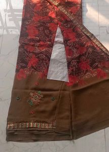 Printed LightWeight Sari(Unused)