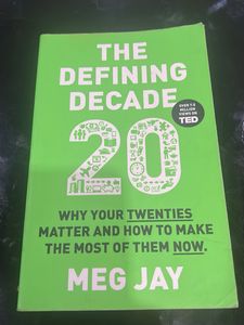 The Defining Decade by Meg Jay