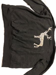 Oversize Black Tee