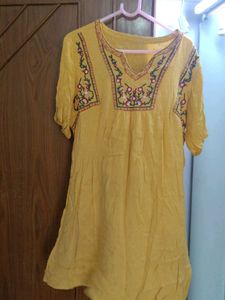 Boho Embroidered Top