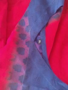 Double Shade Colour Mini Frock