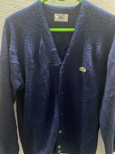 Lacoste Navy Blue Cardigan