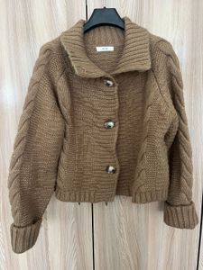 Cozy Knit Button-Up Cardigan