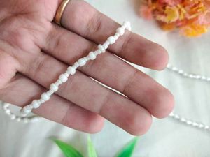 Long Aesthetic White Chain