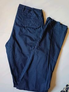 Mens Cargo Blue Pants