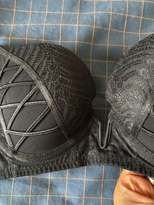 Elegant Black Bra slight push up