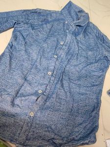 Blue Long Sleeve Shirt