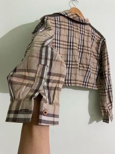 Burberry Crop Shirt