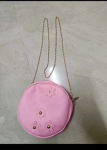 Pink Floral Crossbody Bag brand new