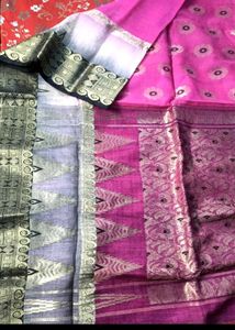 Bengal handloom Tussar Saree Without blouse Piece