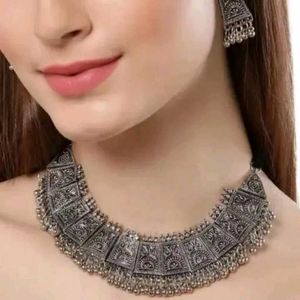 Oxidized Jewellery Set