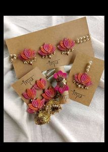 Lotus Jewellery Set